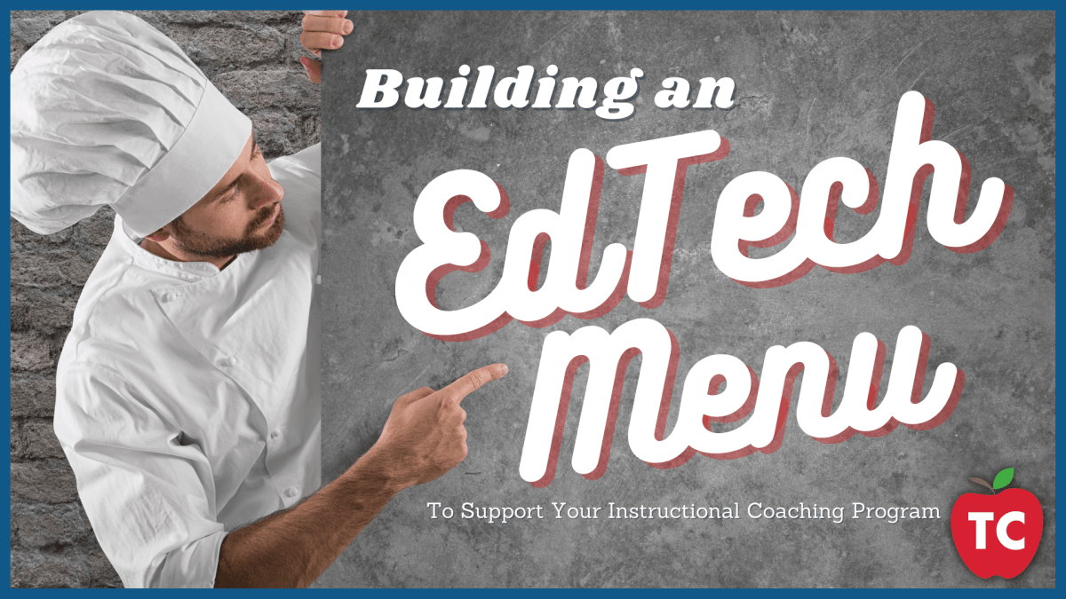 Building an EdTech Menu